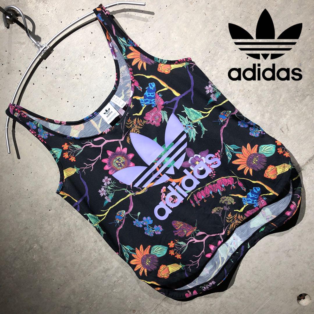 adidas originals × FARM 花昆虫柄タンクトップ - メルカリ
