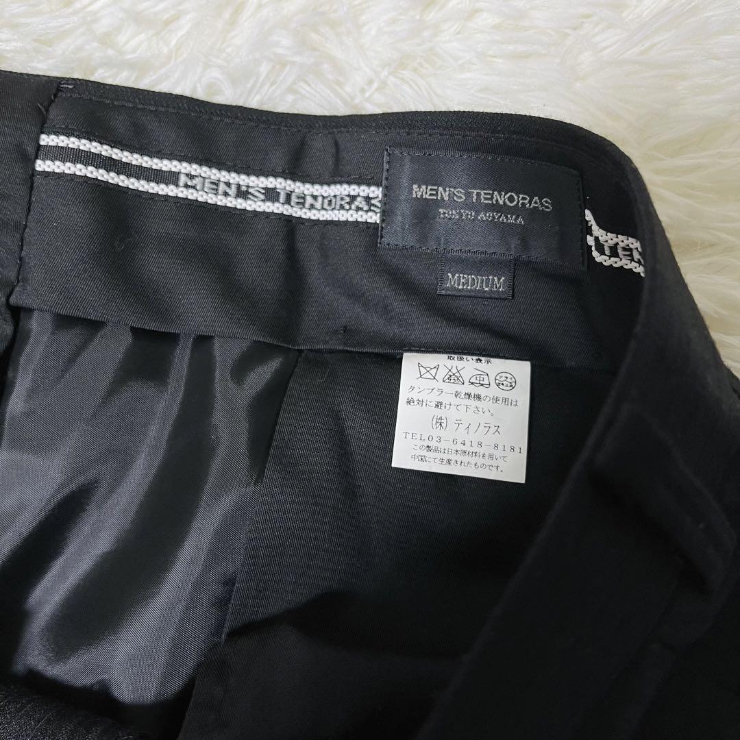 美品 MEN'S TENORAS ティノラス スリーピース セットアップスーツM