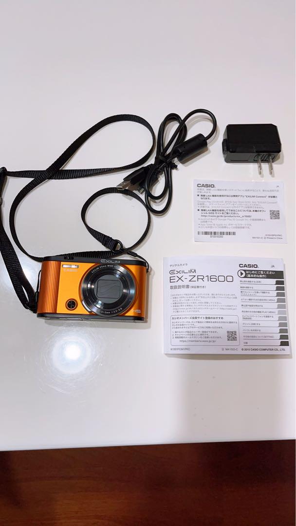 【中古】CASIO EX-ZR1600 コンパクトデジタルカメラ