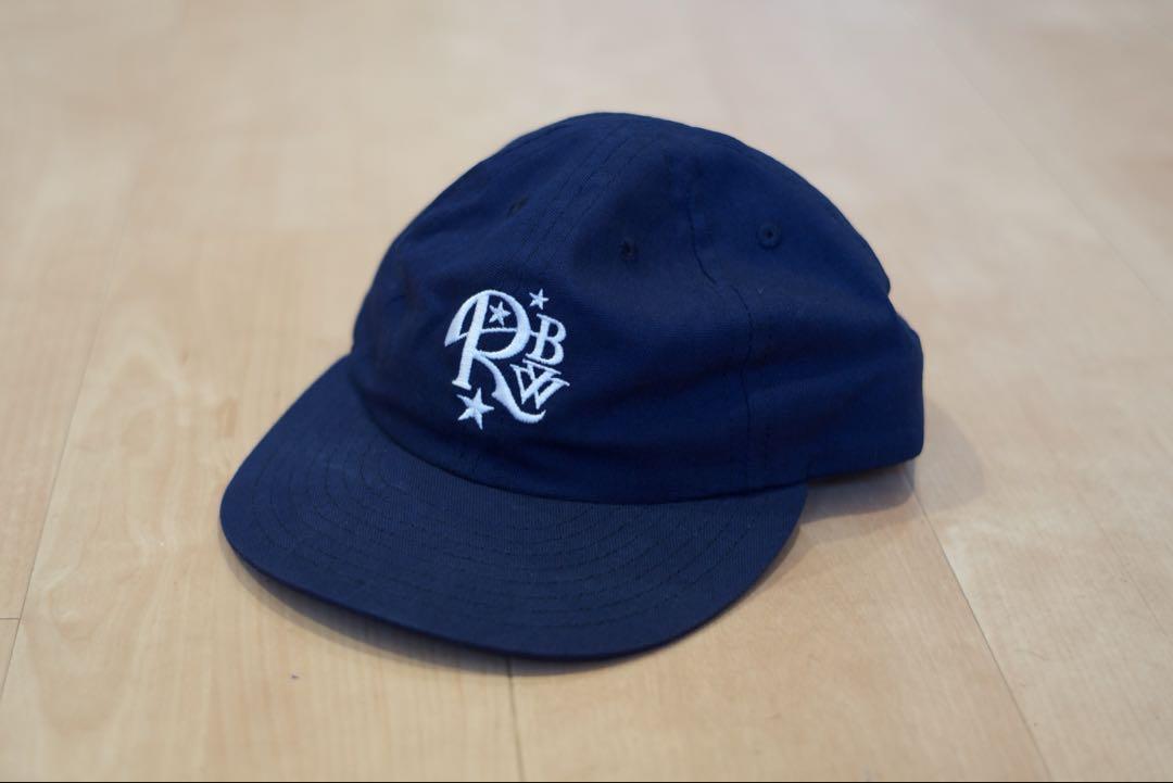 RIVENDELL RBW hat navy/white キャップ　ネイビー