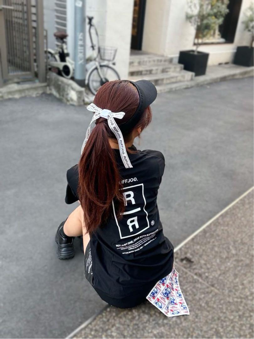 RUFFLOG R&R LOGO MOCK NECK SHIRTS サイズM