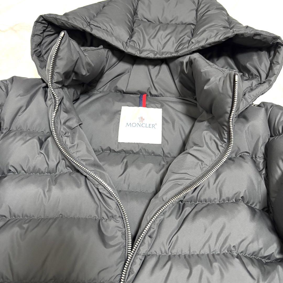 MONCLER DIST ブラックダウンジャケット 549SK Air Soft - メルカリ