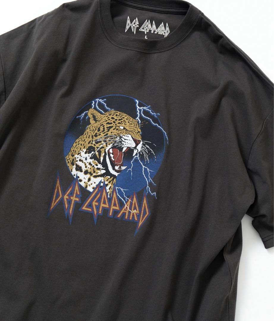 DEF LEPPARD ビックシルエット　Ｔシャツ