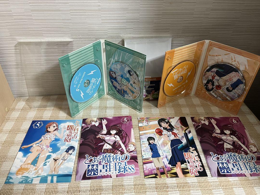 とある科学の超電磁砲 初回全8巻セットDVD