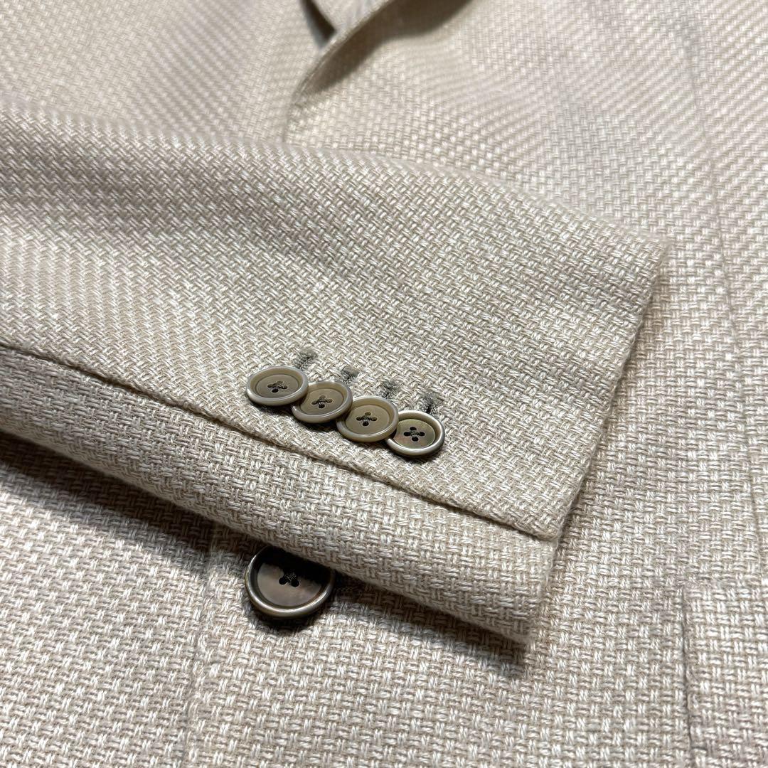美品✨LARDINI ラルディーニ サマージャケット アイボリー サイズ46