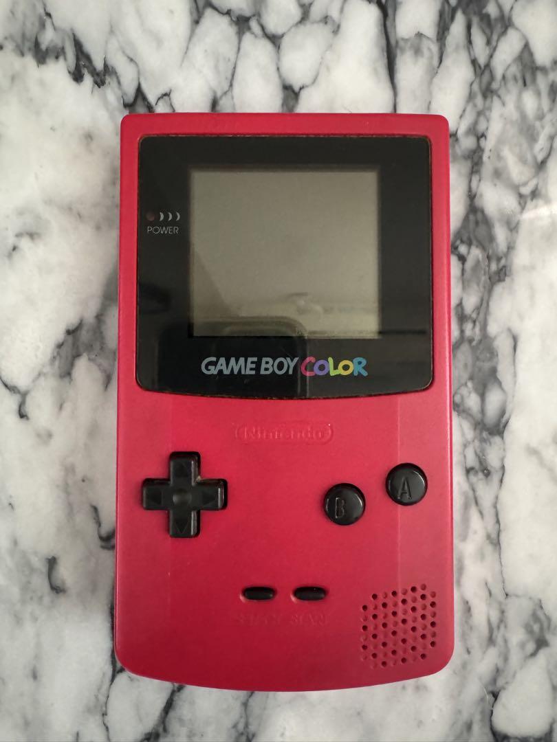 ゲームボーイカラー 赤 任天堂