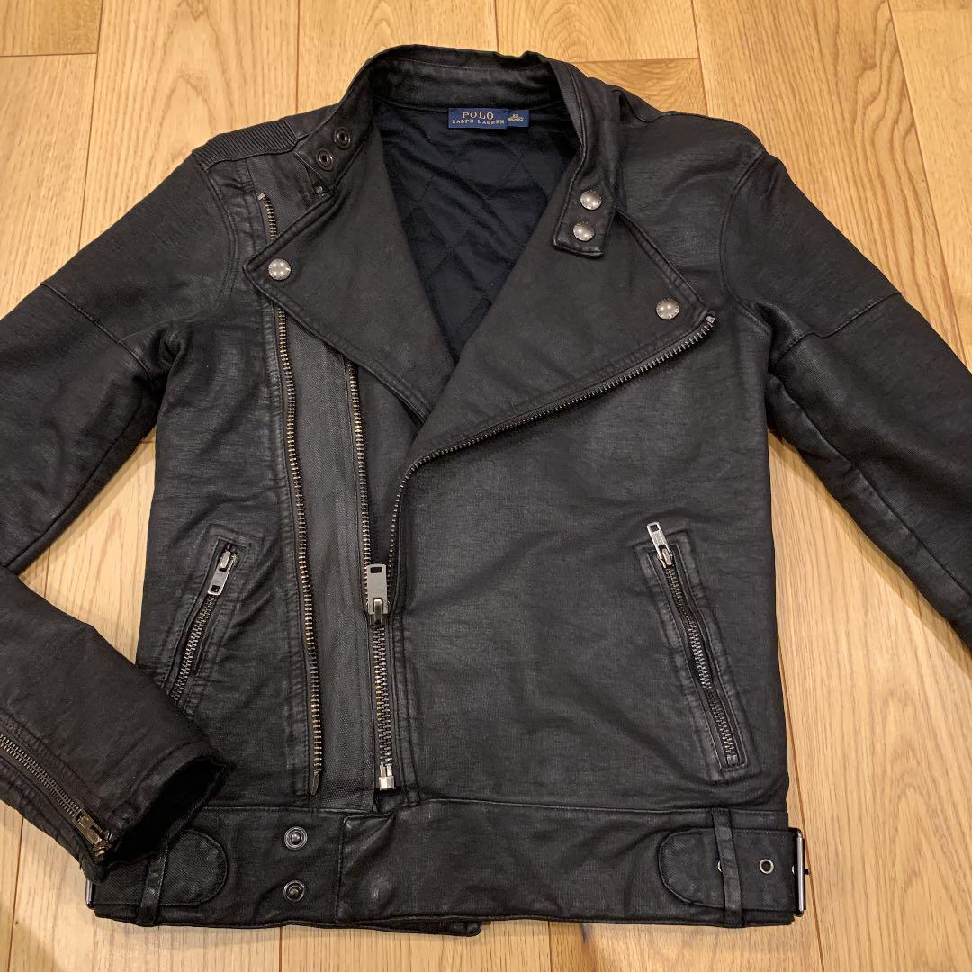 POLO RALPH LAUREN ダブルライダースジャケット メーカー直売 ポロラルフローレン ライダースジャケット ライダースジャケット