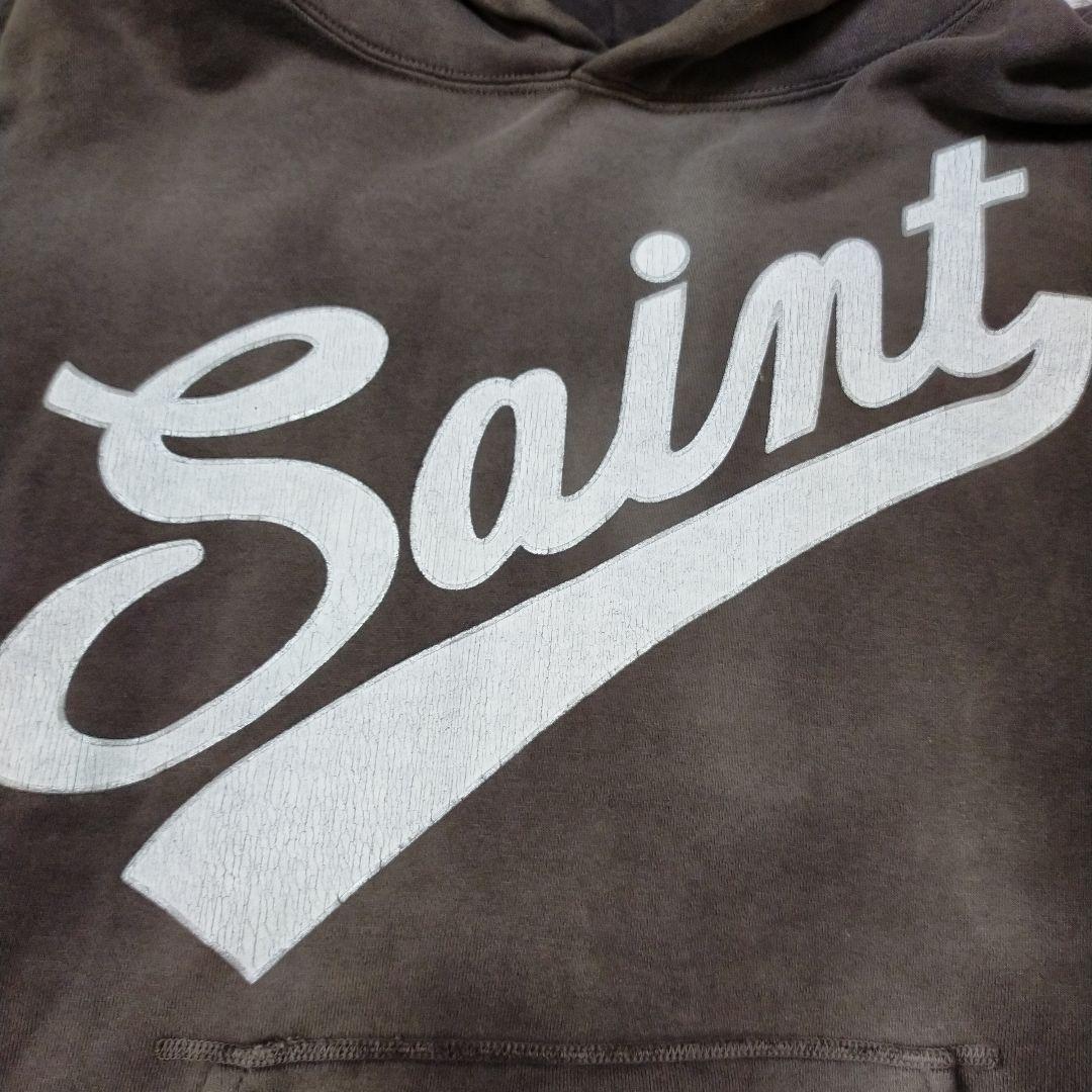 【XLサイズ】セントマイケル HOODIE FOCUS 21AW ダメージ加工