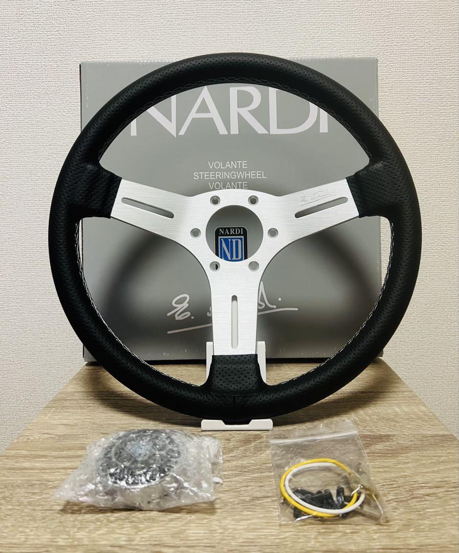 【最終値下げ】ナルディ（NARDI•クラシック レザー•ステアリング•13インチ