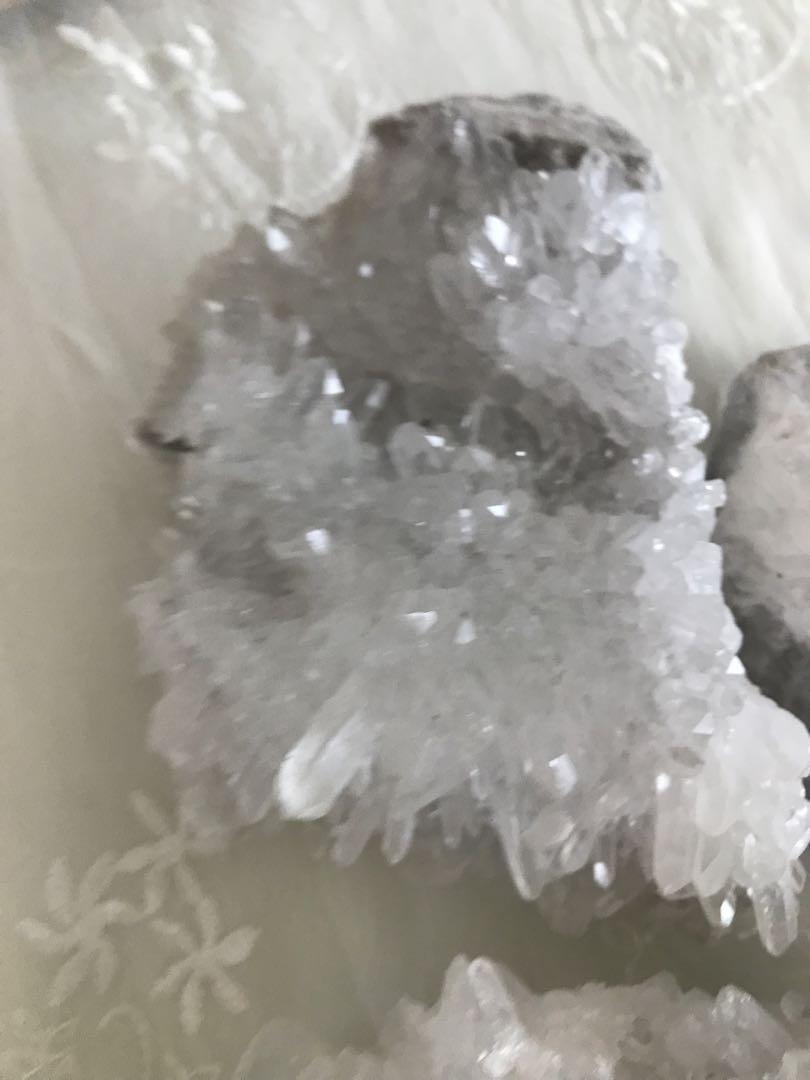 ヒマラヤ水晶　花クラスター３点セット