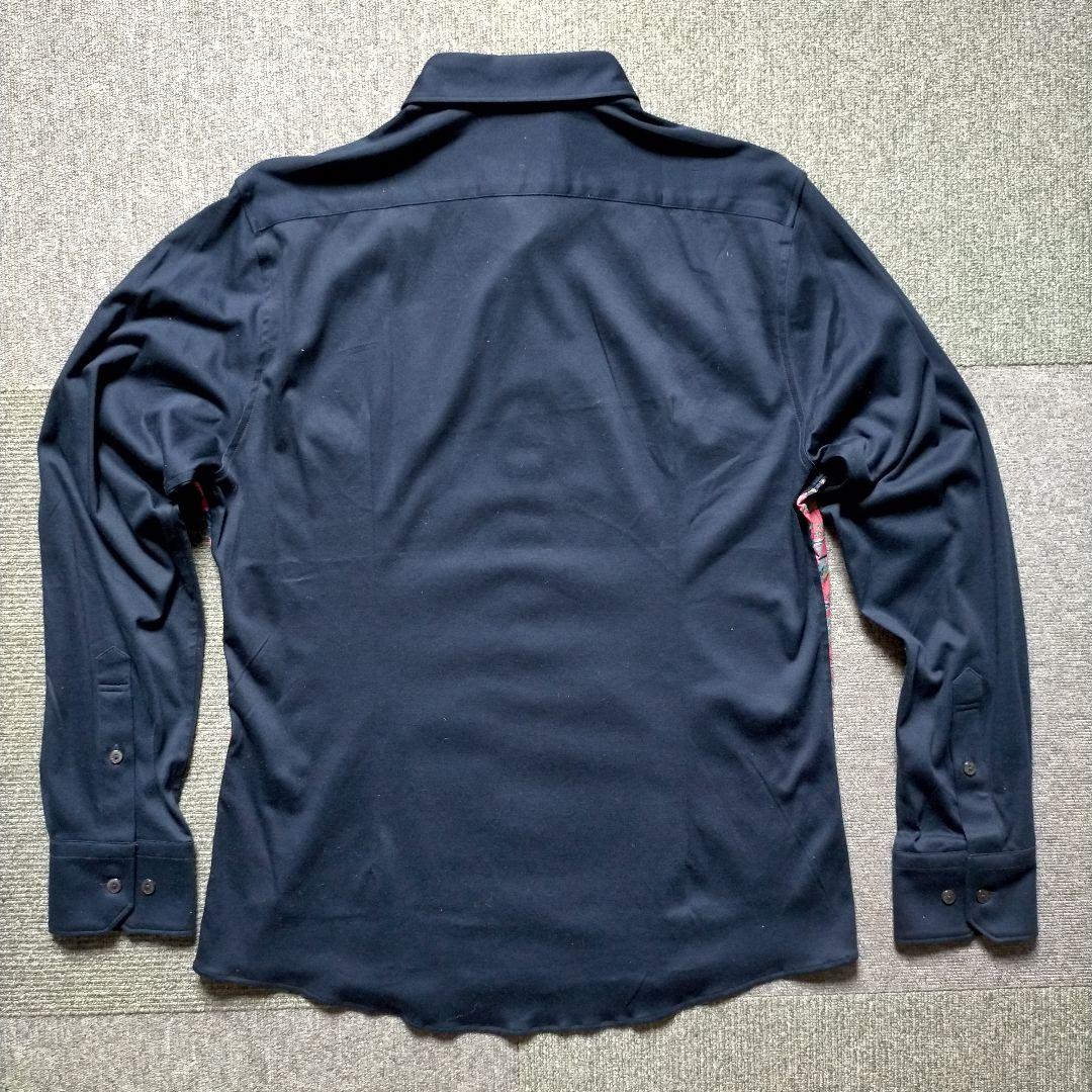 【新品未使用】MICHAEL KLEIN ドレスシャツ ストレッチ素材 花柄 【新品未使用】MICHAEL KLEIN ドレスシャツ ストレッチ素材 花柄