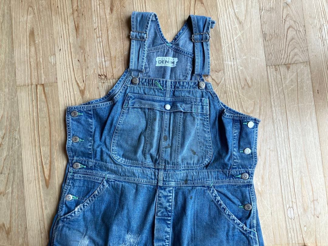 HOLIDAYデニムオーバーオール HOLIDAYデニムオーバーオール