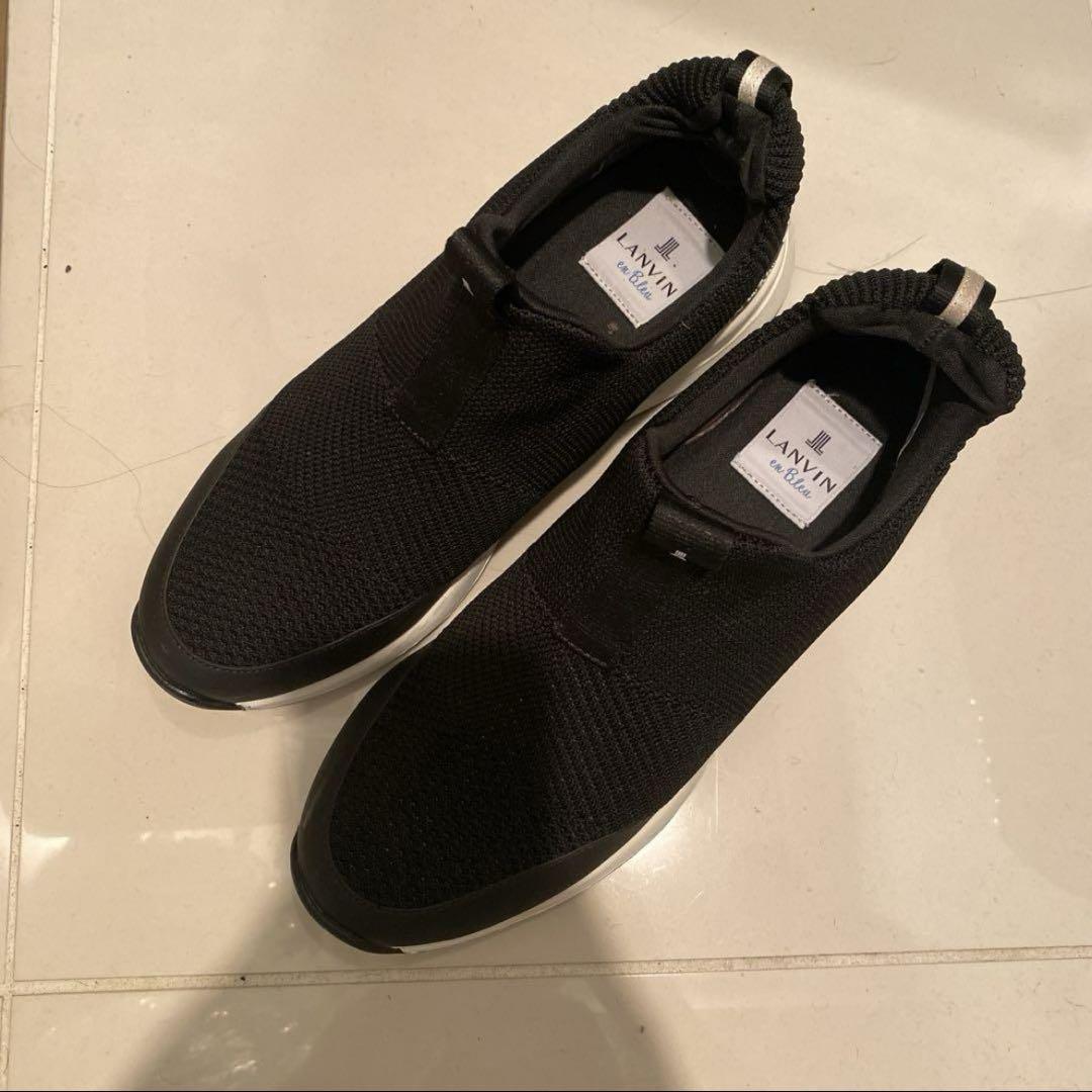 LANVIN en Blue スニーカー　ランバンオンブルー
