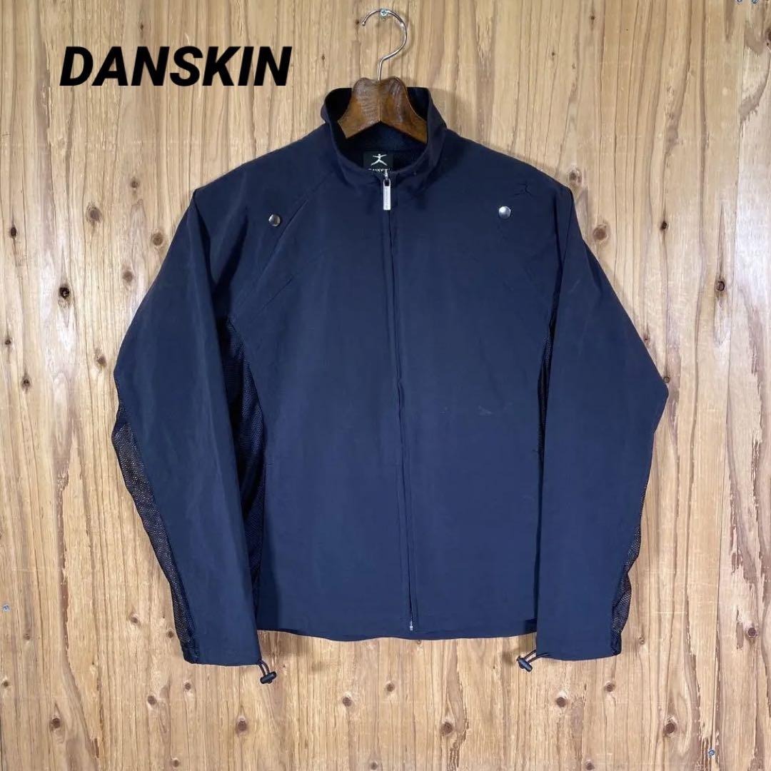 DANSKIN ダンスキン ジャケット 上着 服 ブラック レディース L