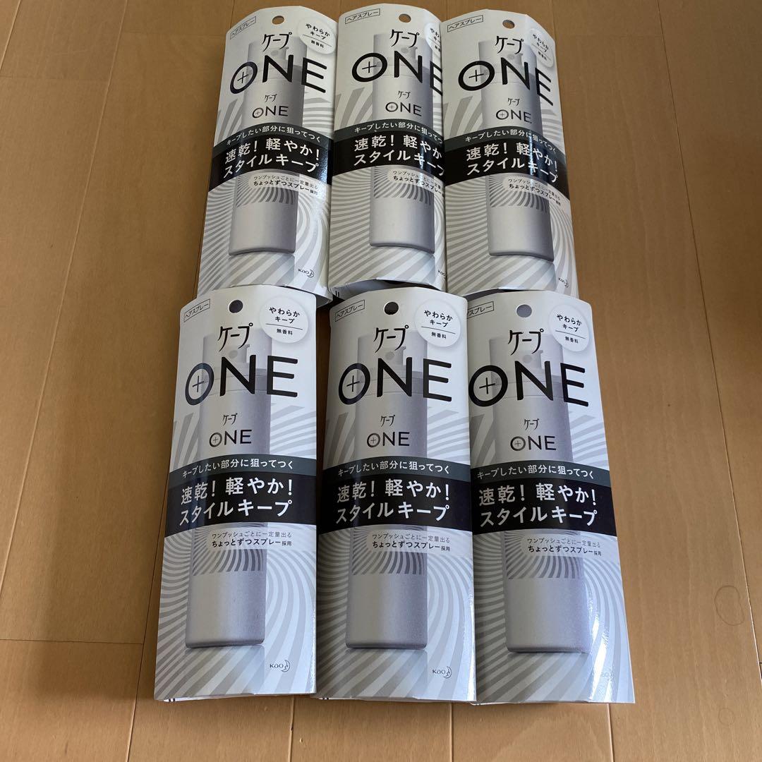 ケープ ONE（ワン）やわらかキープ 80g  6個セット