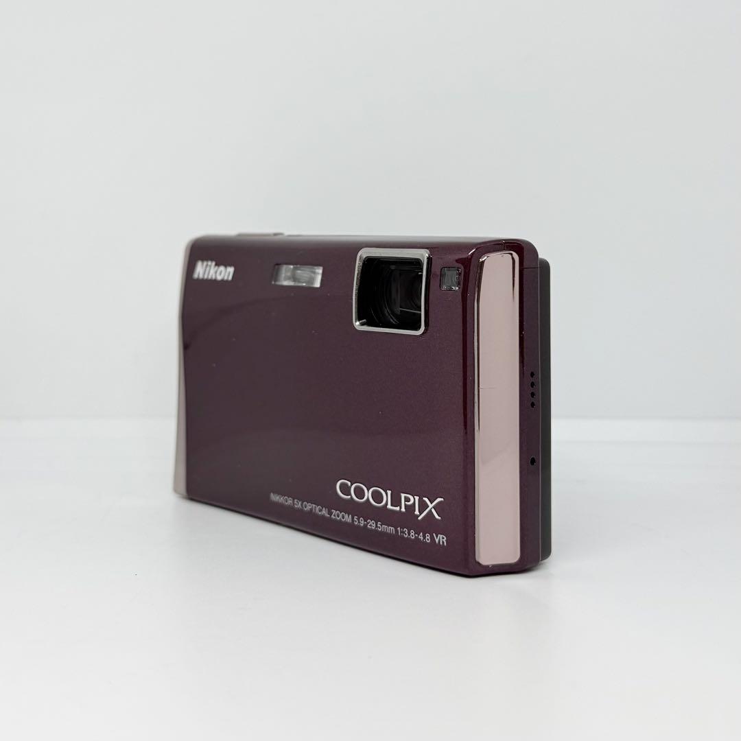 【完動美品】Nikon Coolpix S60 デジタルカメラ 動作確認済み