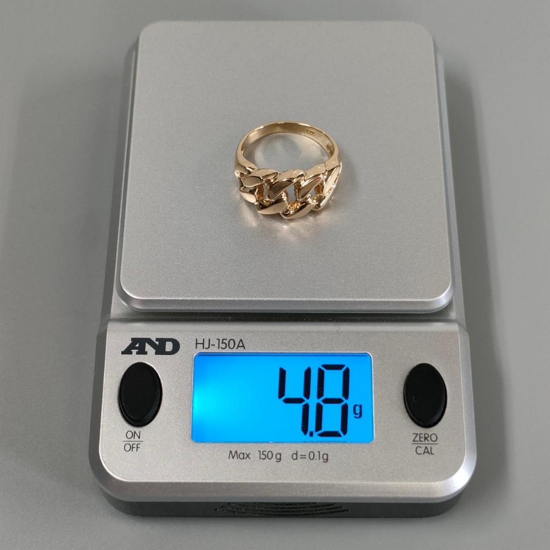 即発送可能】 13号 ✨現品限り✨K18イエローゴールド リング 18金 K18