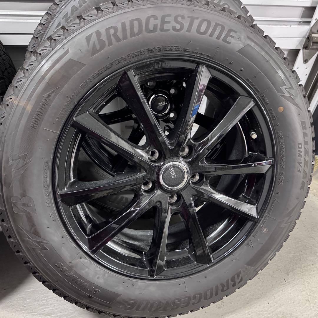 ブリヂストン DM-V3 スタッドレスタイヤ 225/60R17