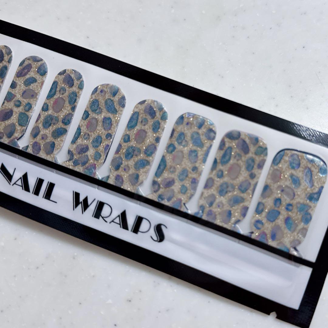 heraxi ネイルシール 手の爪 20pcs 爪やすり付き ネイルステッカー
