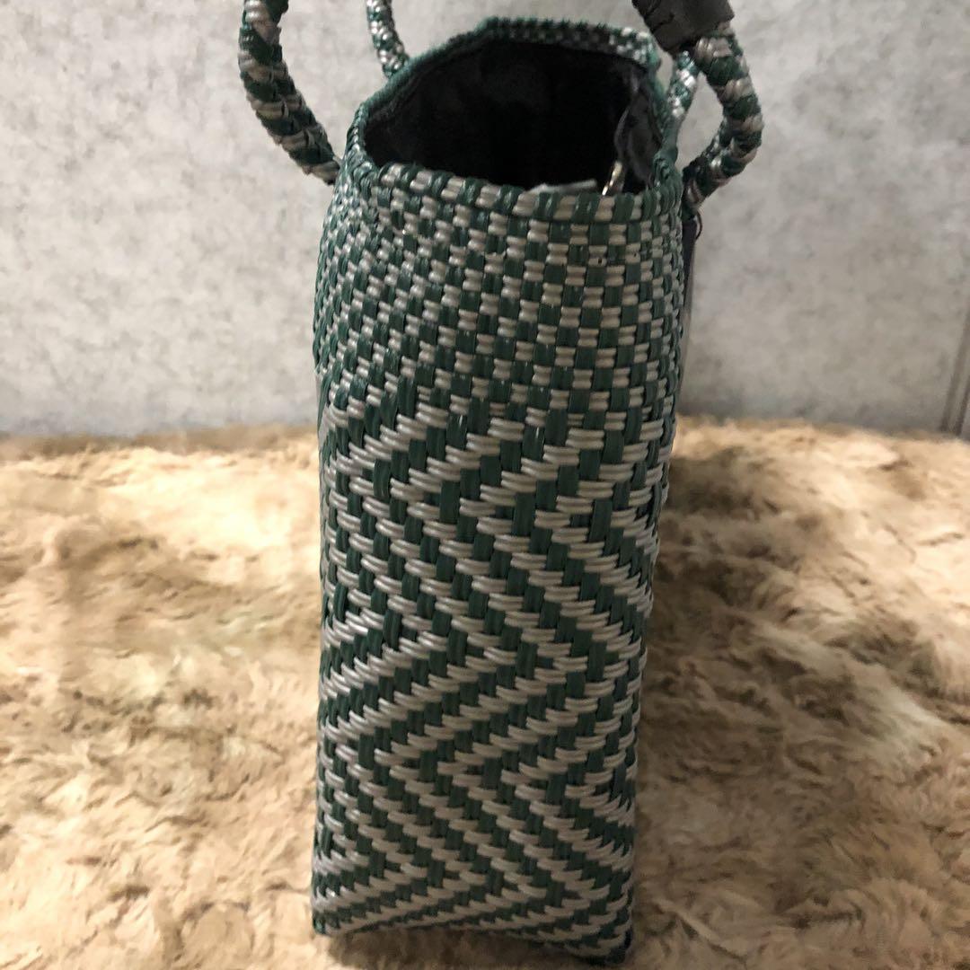 Z1175WOVEN ウーヴン　メキシコ製 バスケットバッグ かごバック