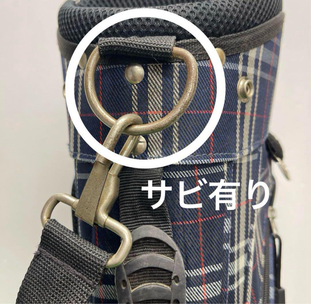 opst オプスト 8インチ ゴルフバッグ チェック ネイビー - メルカリ