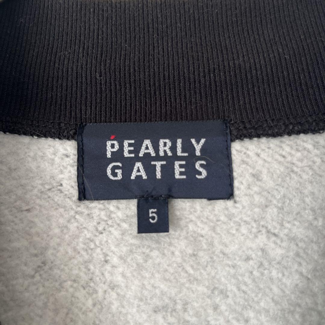 ●PEARSY GATES パーリーゲイツ　リブジャケット　ゴルフ　ブルゾン
