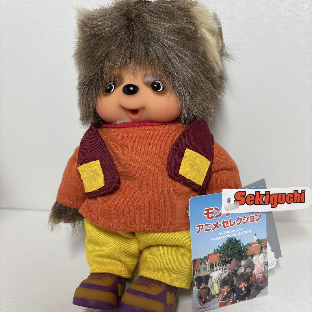 最高品質の 2006年発売 新品 モンチッチ 3082 タヌタヌ アニメセレクション ぬいぐるみ