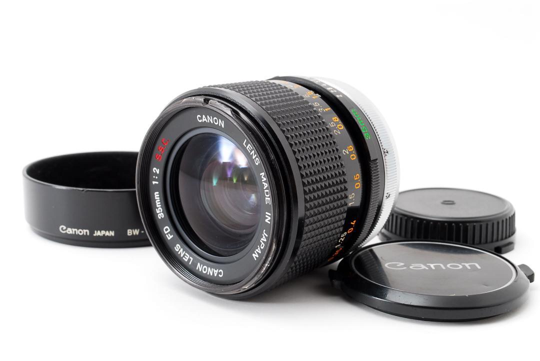★超極上美品★CANON FD 35mm F2 S.S.C 単焦点★5205