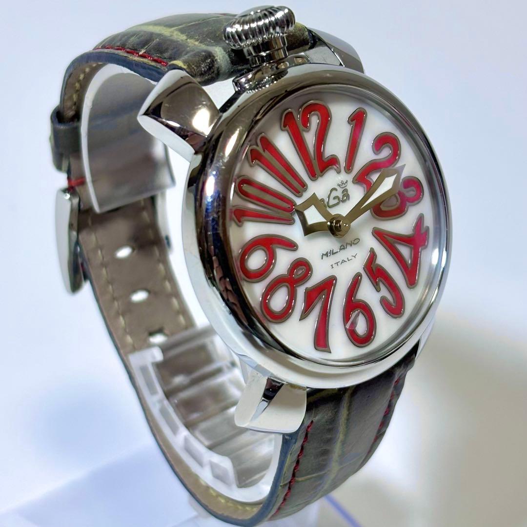 稼働 GaGa MILANO メンズ腕時計 マヌアーレ クォーツ 稼働 GaGa MILANO メンズ腕時計 マヌアーレ クォーツ