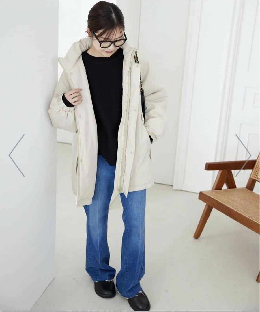 ★新品タグ付★SLOBE IENA 中綿モンスターパーカーブルゾン