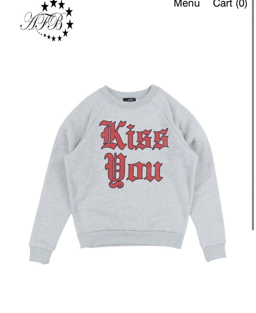 afb kiss you スウェット