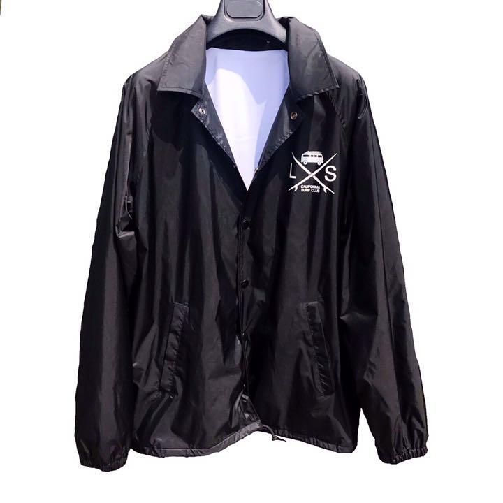 ストリート系コーデ コーチジャケット Sサイズ RVCA puO1G-m58479440139 LUSSO SURF 在庫好評