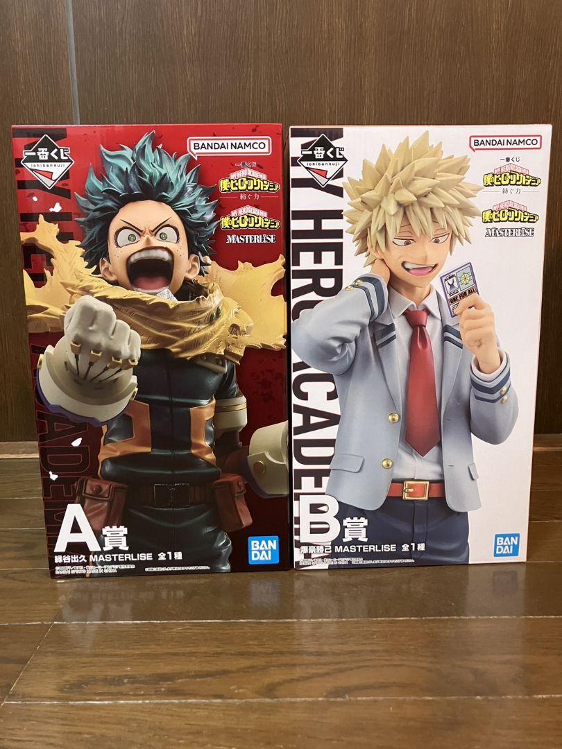 僕のヒーローアカデミア　一番くじ　紡ぐ力　A賞　緑谷出久　B賞　爆豪勝己