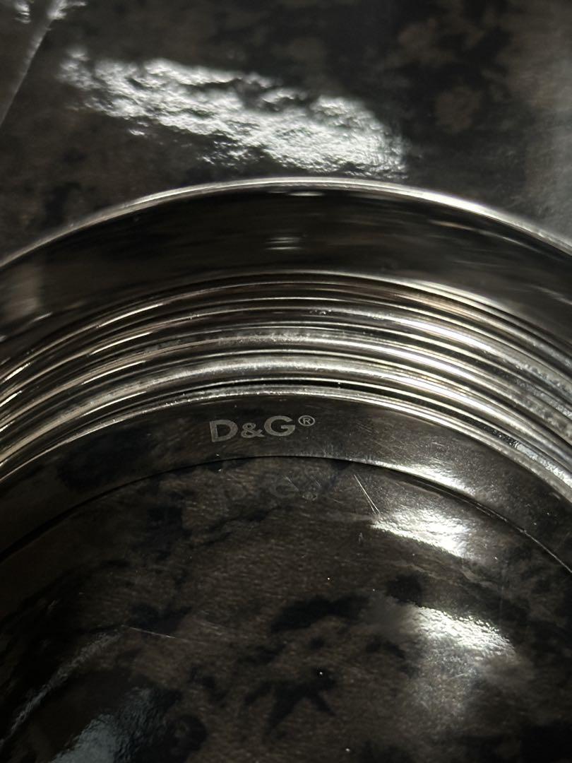 アクセサリー DOLCE&GABBANA 00s Logo Silver Bangle