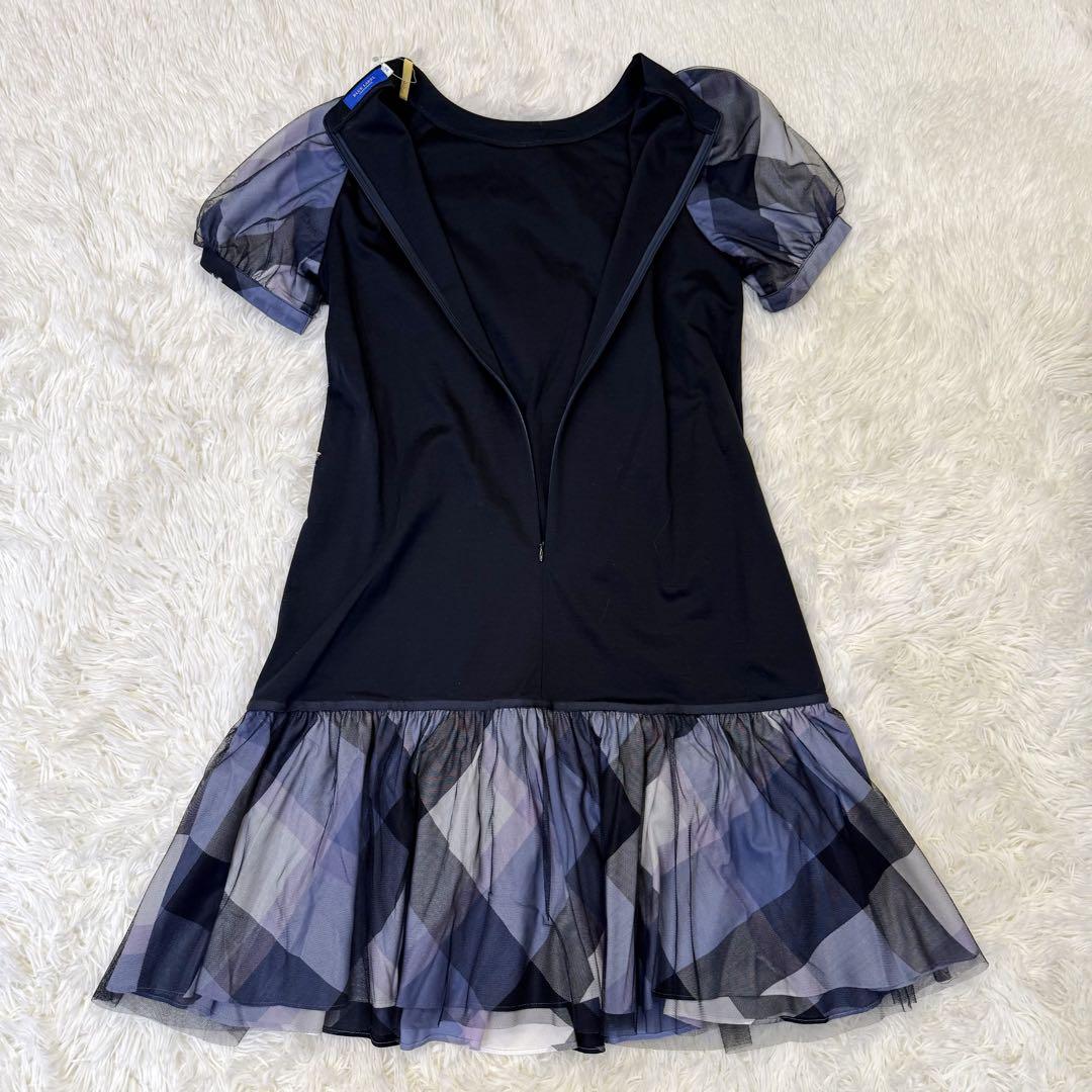 美人百科 ブルーレーベルクレストブリッジ コンパクトクリアーポンチワンピース