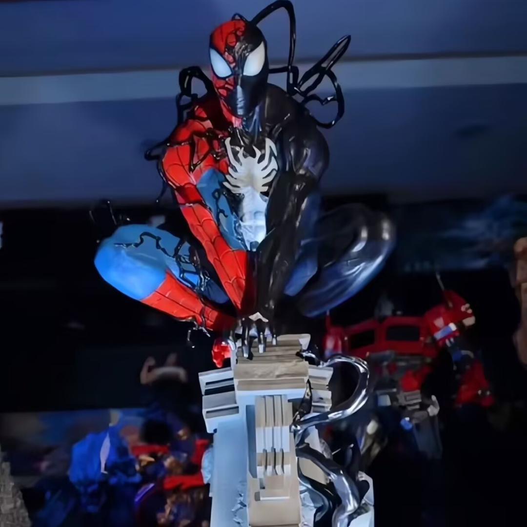 マーベル　スパイダーマン　ヴェノム　フィギュア　38cm