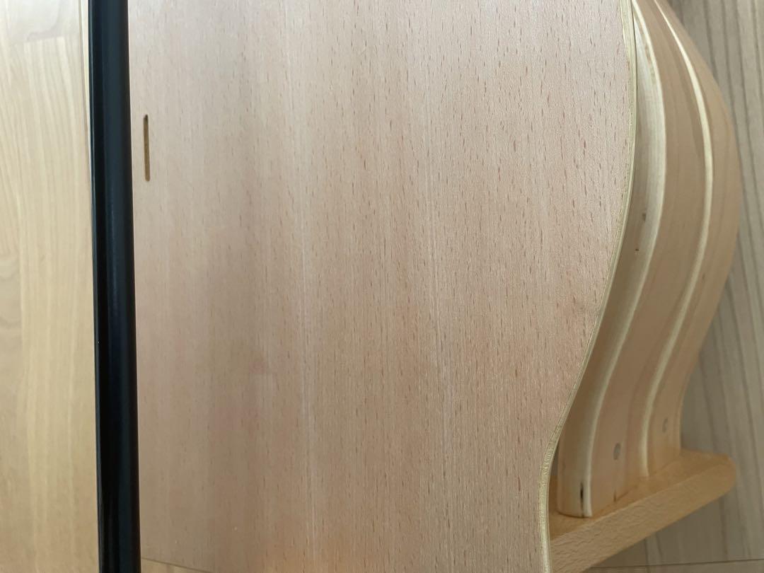 【良品】 木製 ハイチェア ベビーチェア ナチュラル 椅子
