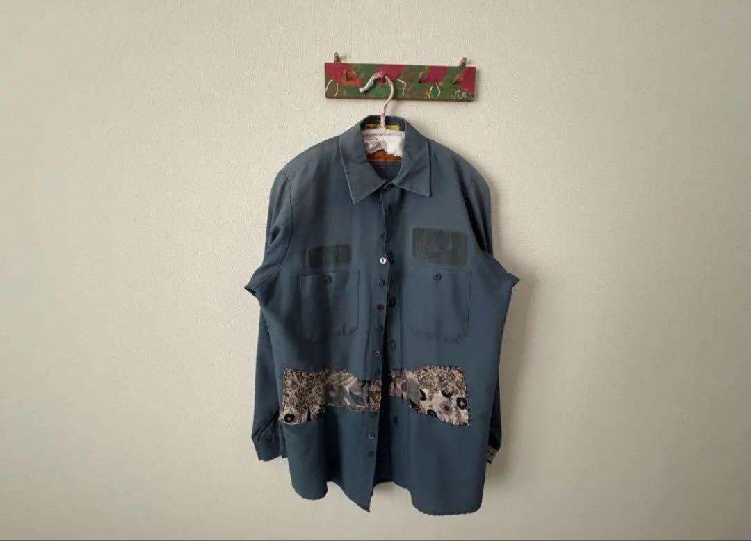 aoerhsktlun／work shirt