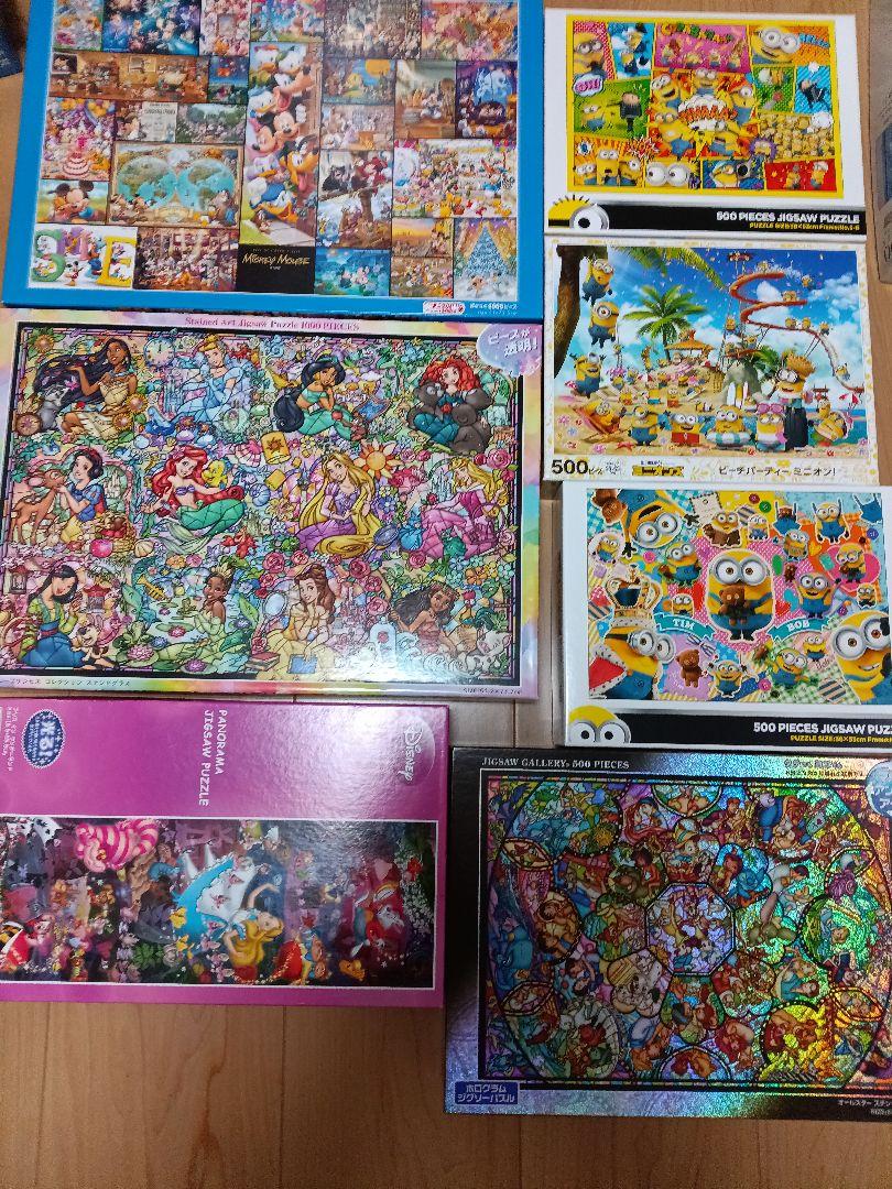 ★ディズニーDisney　Jigsaw Puzzle　ジグソーパズル　まとめ売り