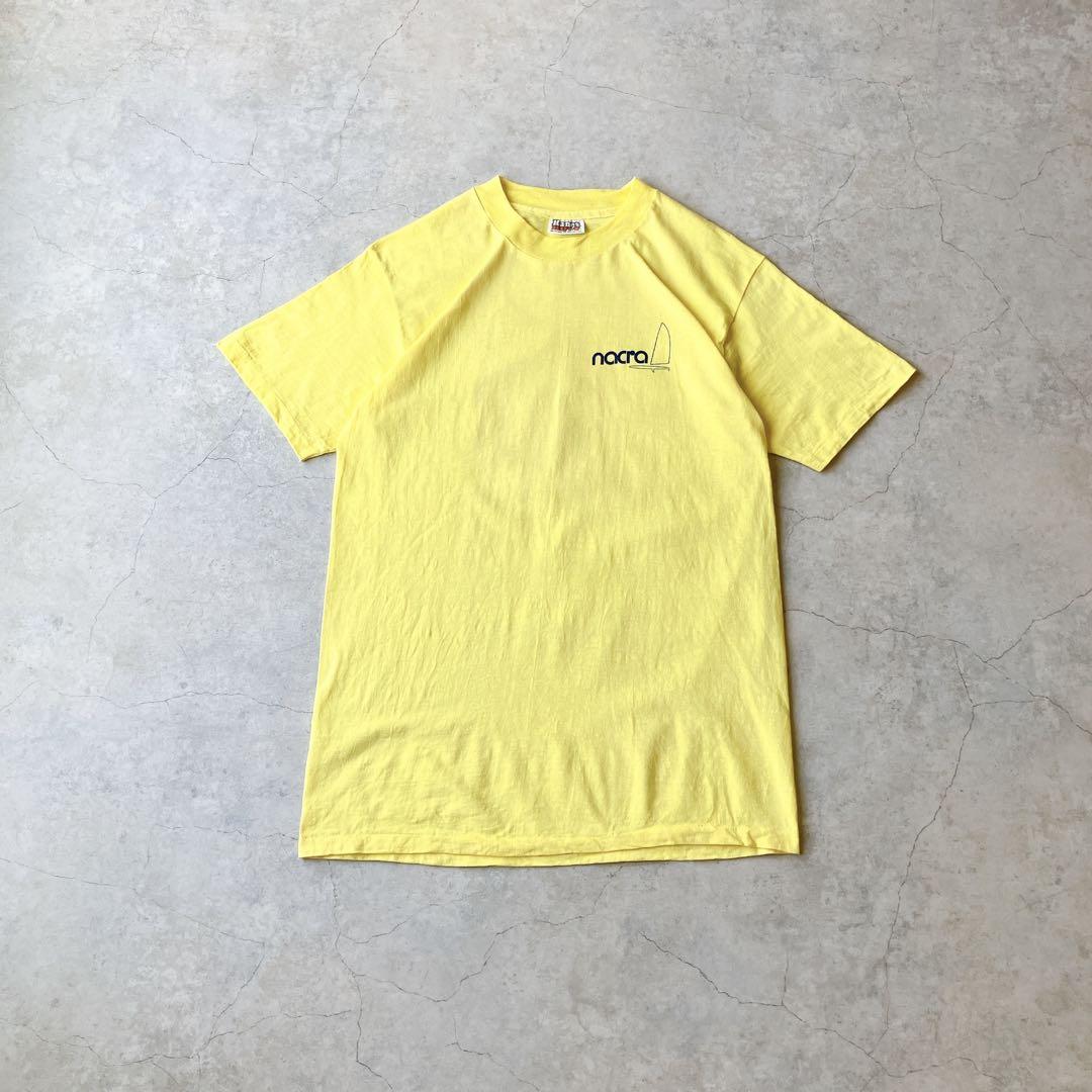 70s Hanes USA製 ヴィンテージTシャツ 袖裾シングル ヘインズ 古着
