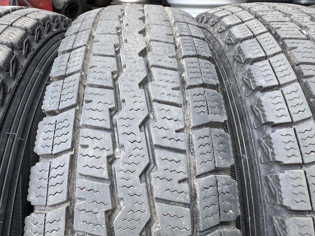 バリ溝 145R12 LT ホイールセット ダンロップ SV01 （A0381