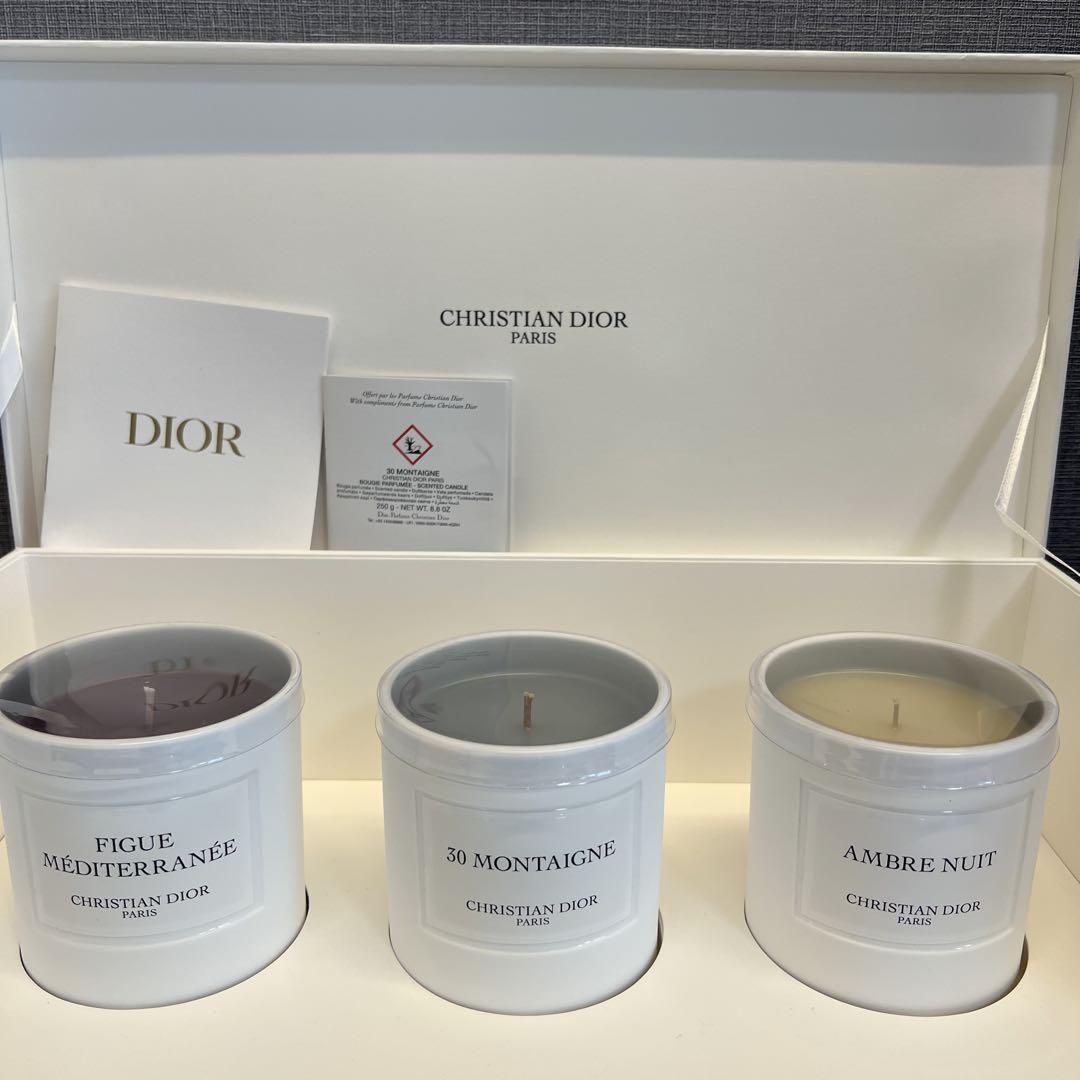 DIOR キャンドルセット　非売品 ディオール ノベルティ キャンドルセット 非売品 - メルカリ