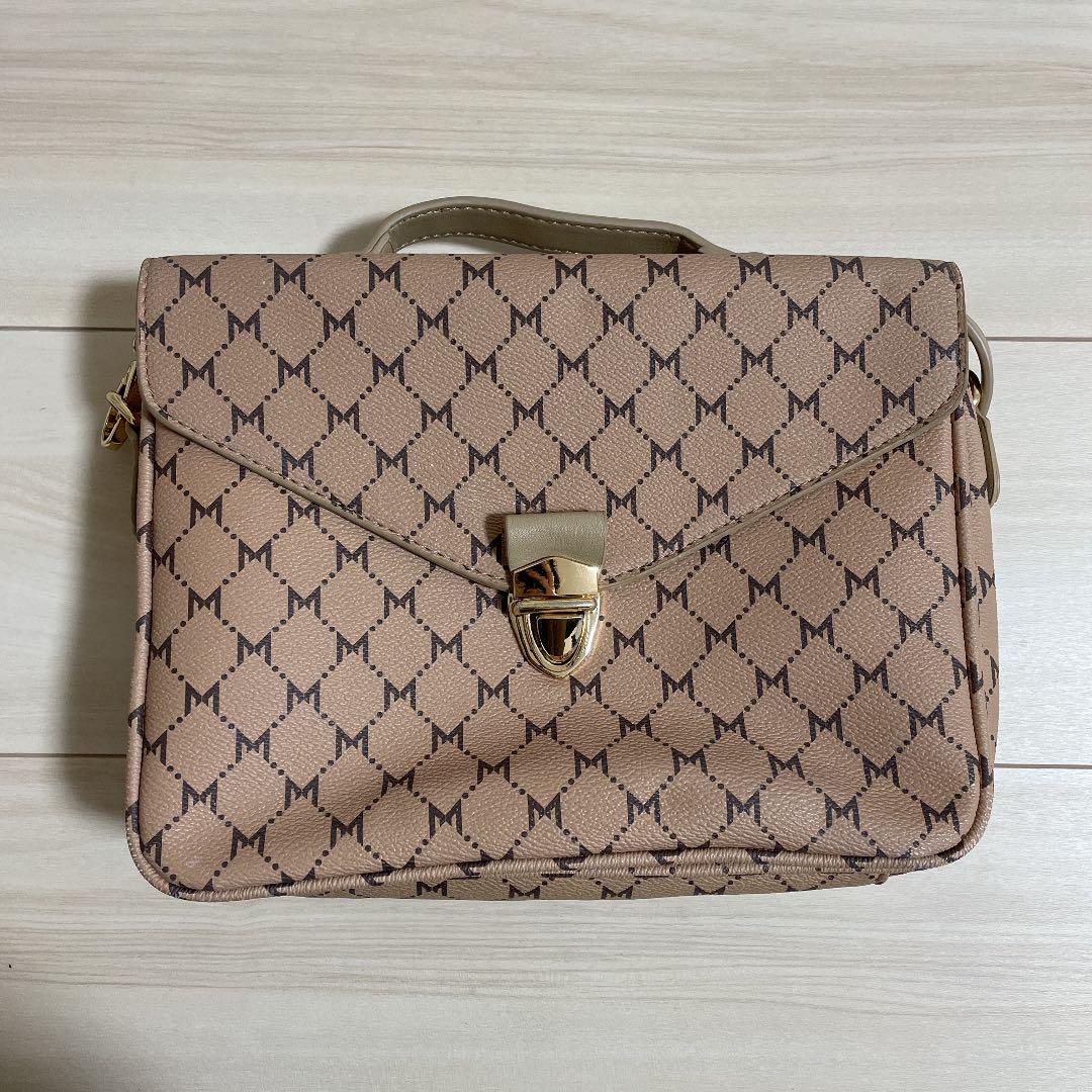 MOUSSY モノグラム ショルダーバッグ