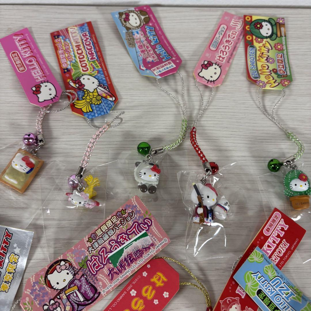 ご当地キティ　ストラップ　47個　大量まとめ売り