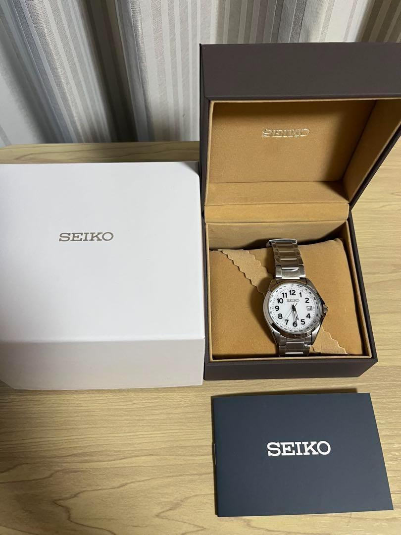 【新品】SEIKO SBTM527 シルバー 腕時計