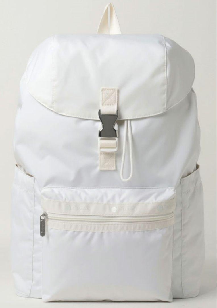 LESPORTSAC SMART FLAP BACKPACK ホワイト