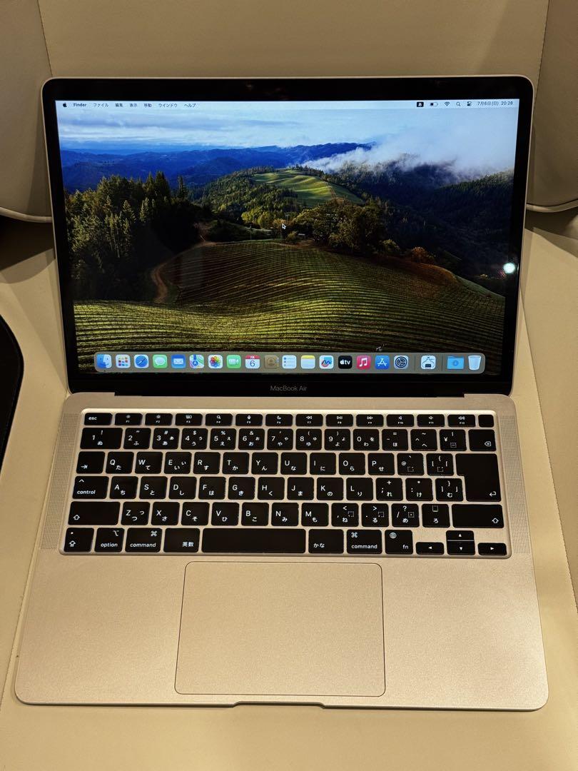 Apple MacBook Air (M1, 2020) 本体　日本語版