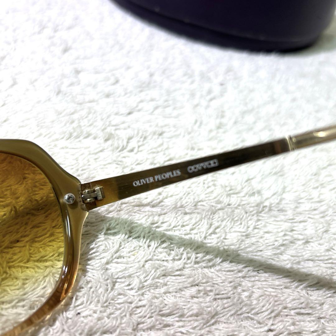 極美品 OLIVER PEOPLES サングラス ゴールド 61◻︎14-135