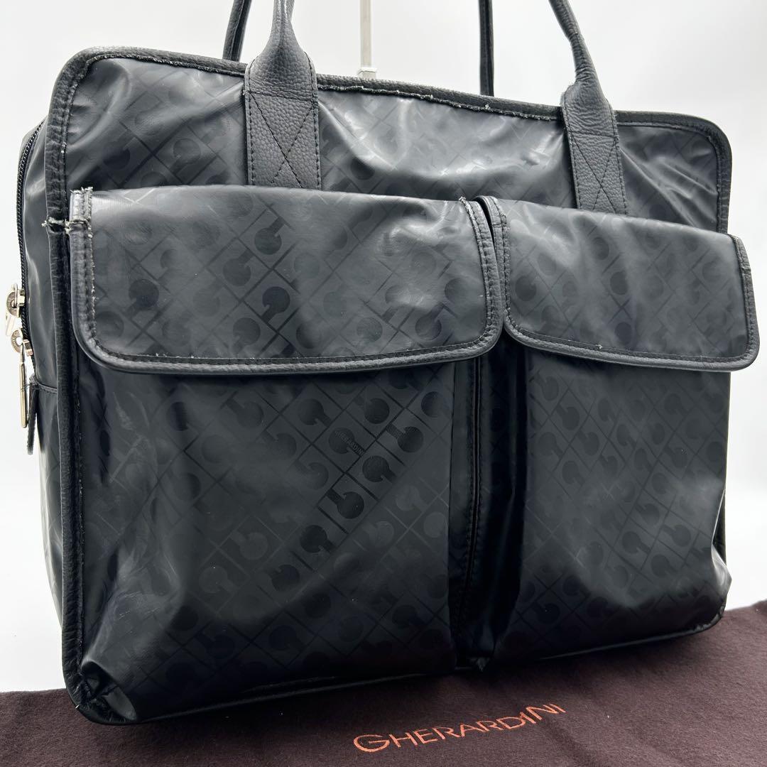 【人気ショップが最安値挑戦！】 トートバッグ ハンドバッグ GHERALDINI 総柄 ダブル ソフティ バッグ
