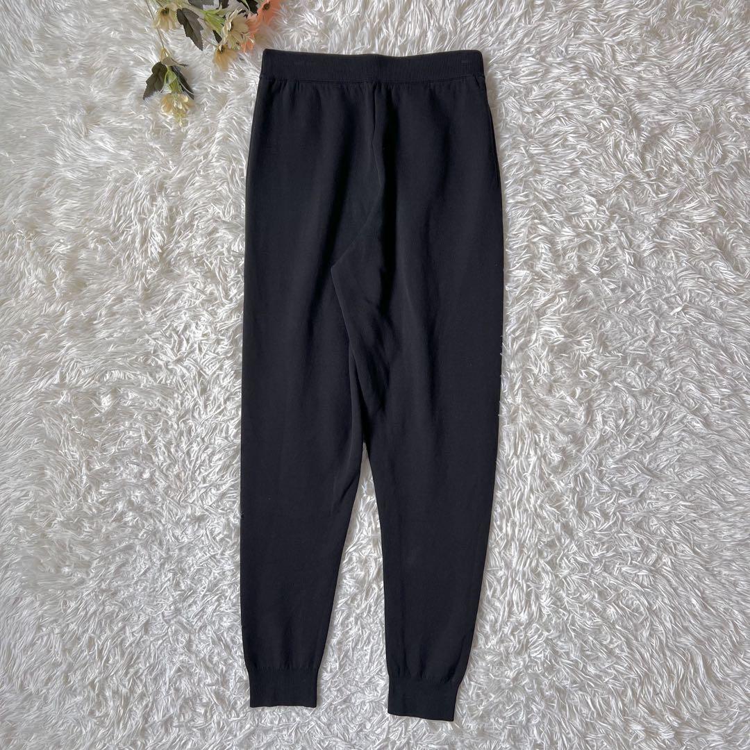 nagonstans ナゴンスタンス Knit PT ニット パンツ ブラック